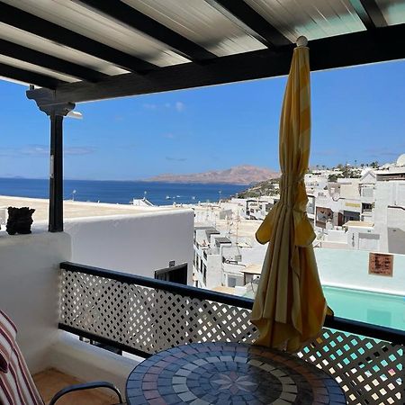 The White Dragos With Ocean View - Ac - Private Pool Daire Tías Dış mekan fotoğraf